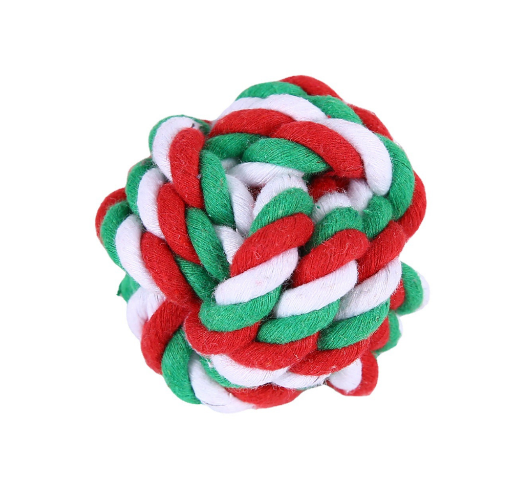 Chenpet Wholesale Christmas Festival Dog Sisal Rope Toys