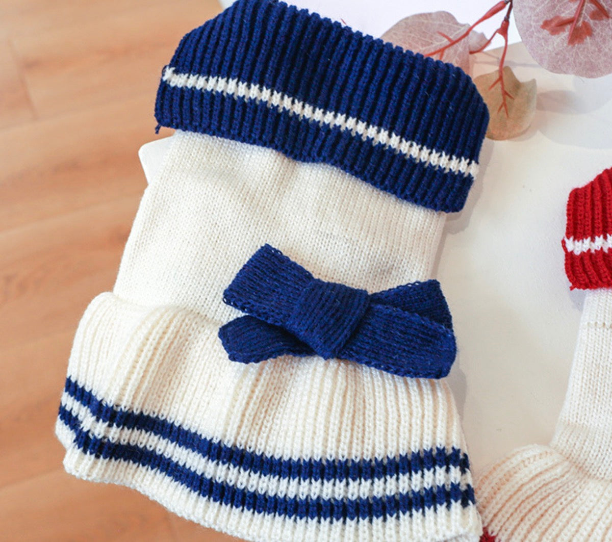 Chenpet High Quality Knit Navies Style Pet Clothes Dog Apparels