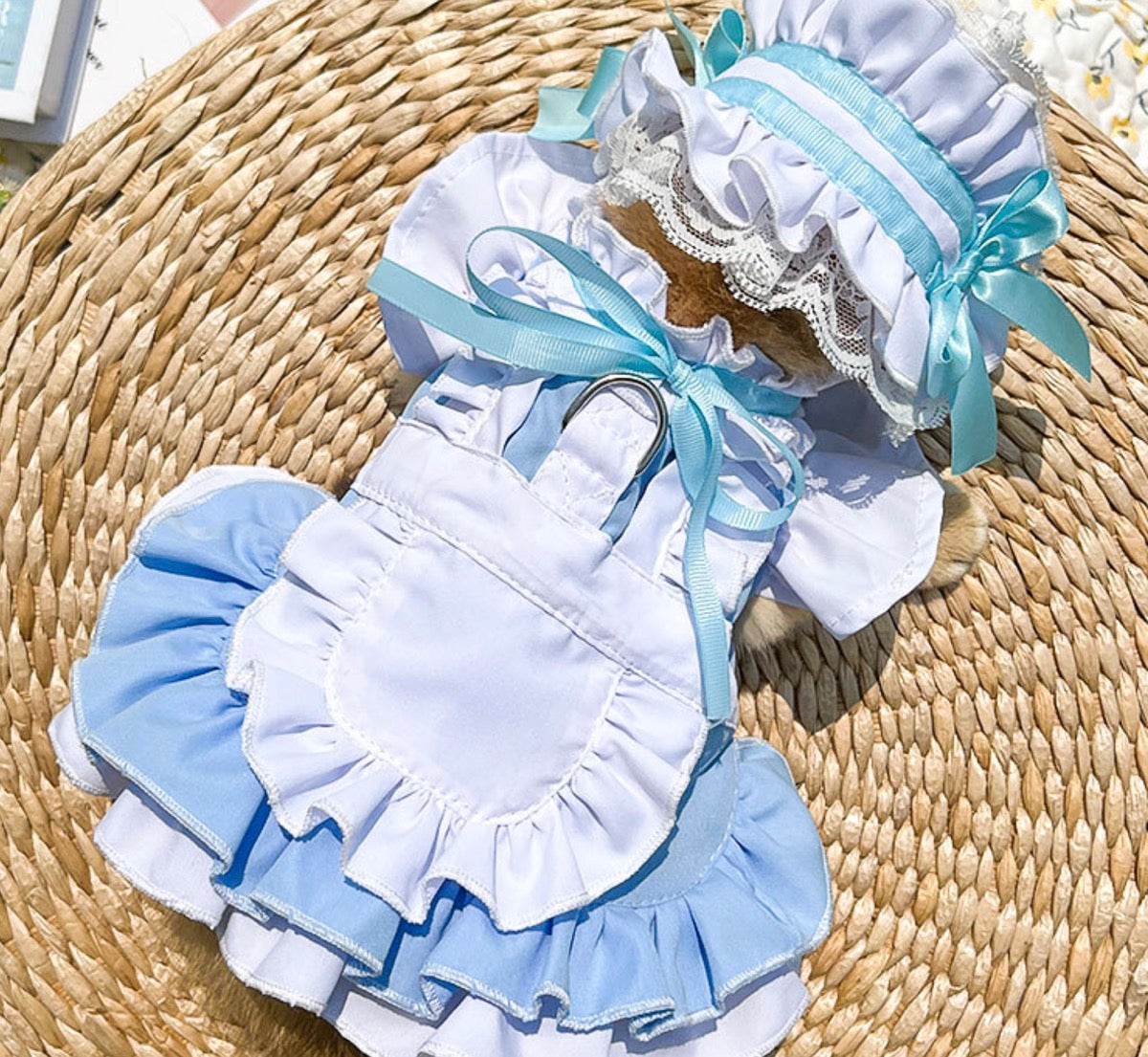 Chenpet Maid Style Spring And Summer Pet Thin Clothes