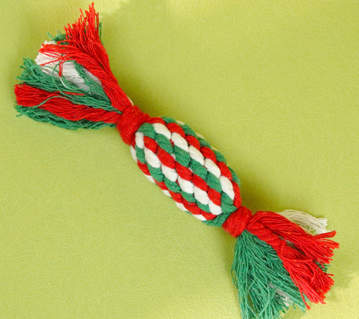 Chenpet Hot Selling Christmas Pet Cotton Rope Dog Chews Toys