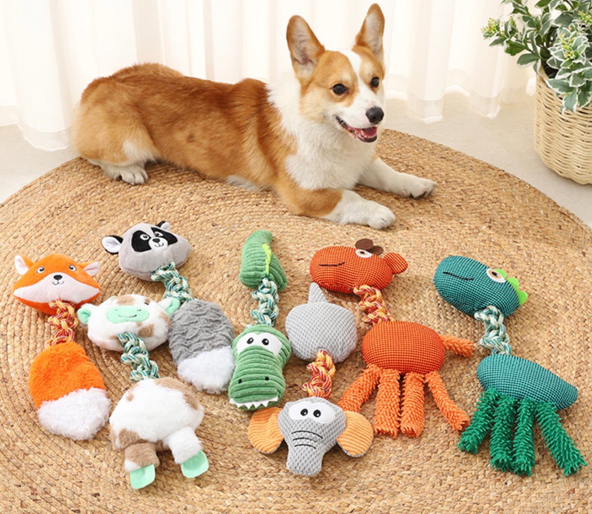 Chenpet New Design Animal Style Pet Chew Dog Toys