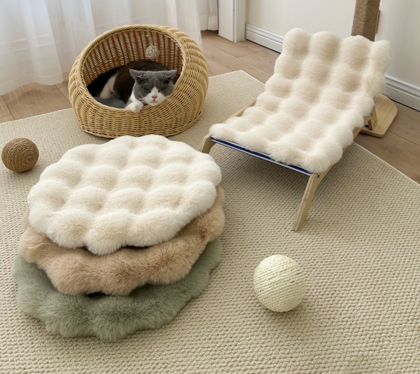 Chenpet Wholesale Pet Plush Mats Dog Mats Cat Mats