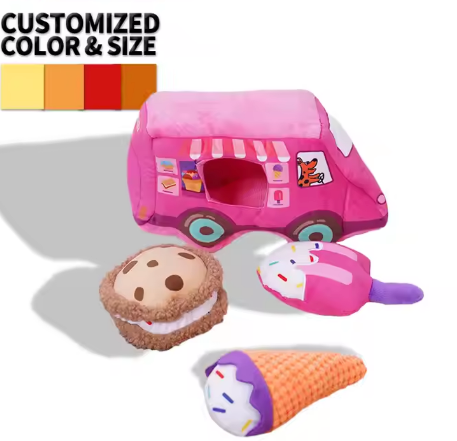 Chenpet New Design Interactive Dog Ice Creams Car Toys