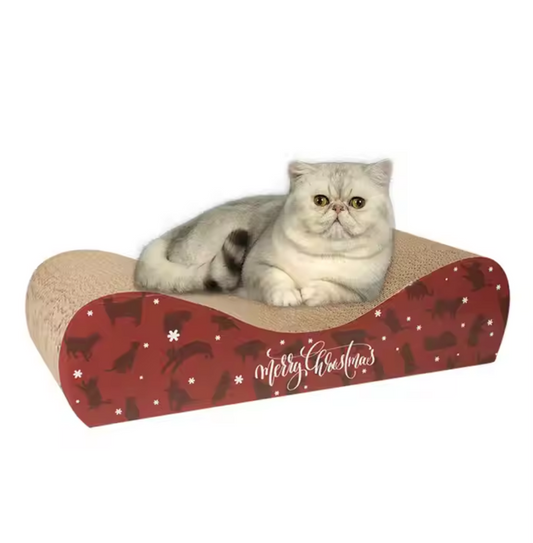 Chenpet Wholesale Christmas Custom Cat Scratching Board