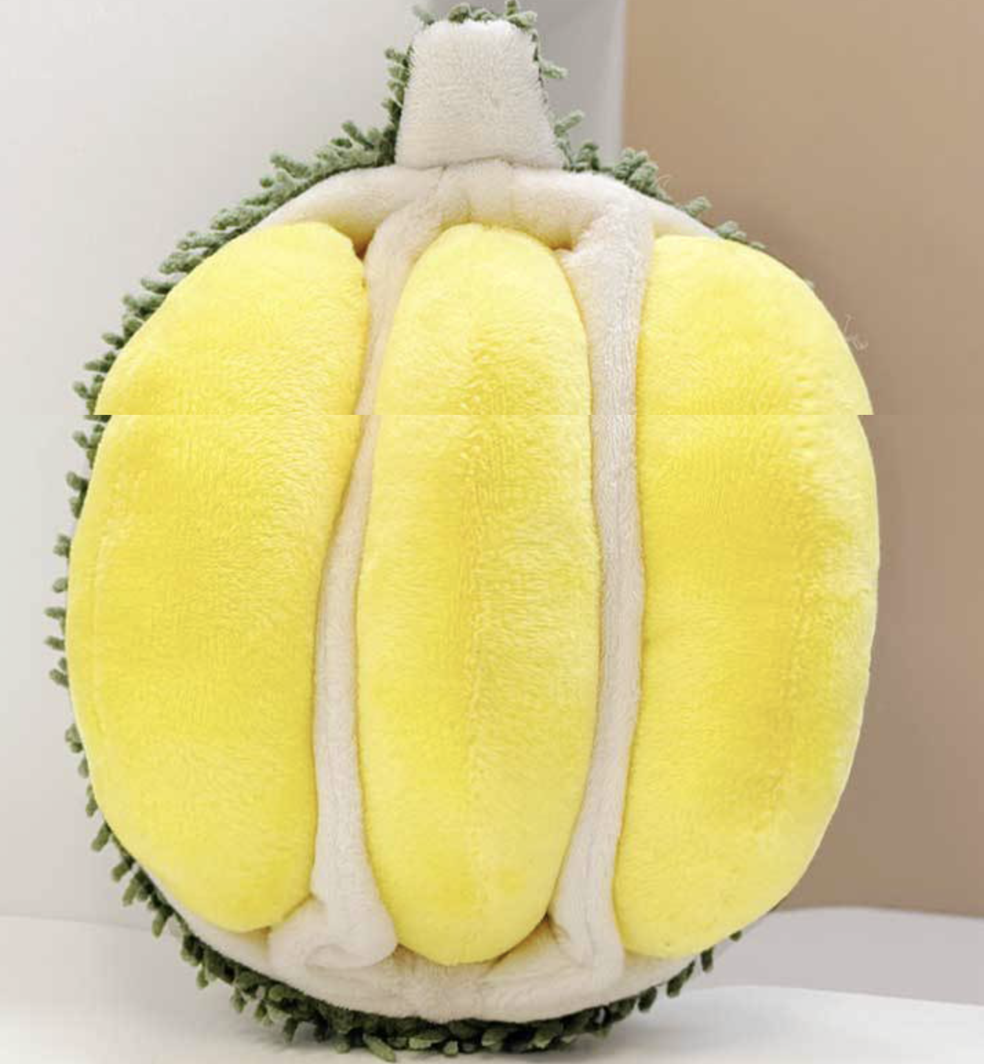 Chenpet Well Sell DuRian Design Paper Sound Plush Pet Toys