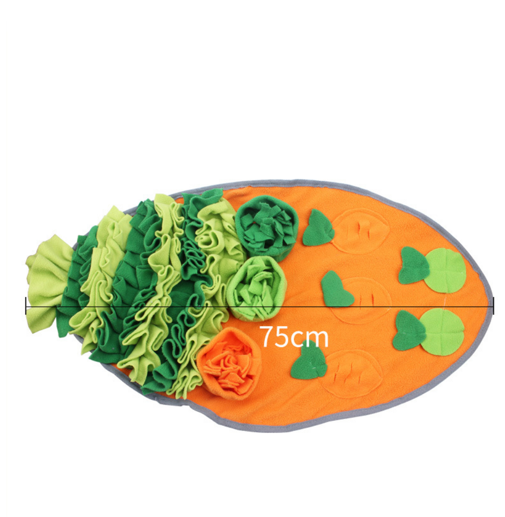 Chenpet Wholesale Hot Selling Carrot Pet Snuffle Mats