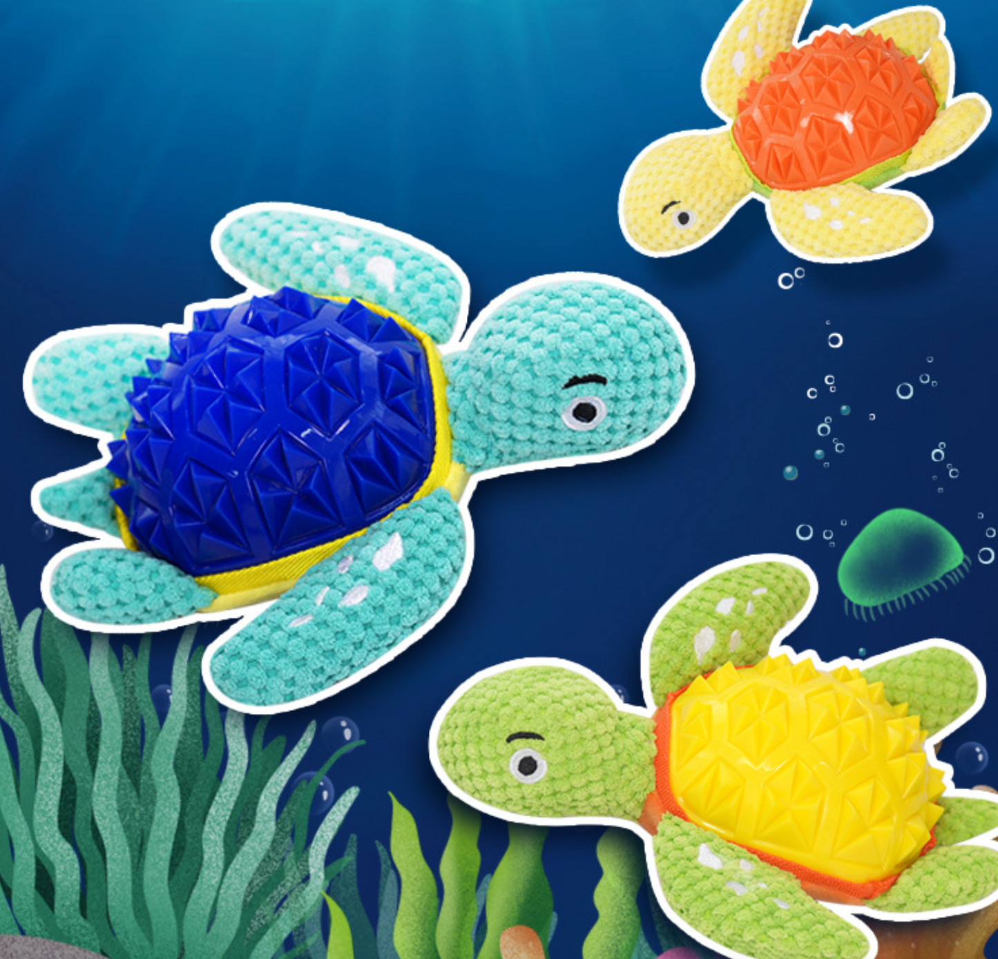 Chenpet Wholesale New Arrival Sea Turtles Pet Dog Chew Toys