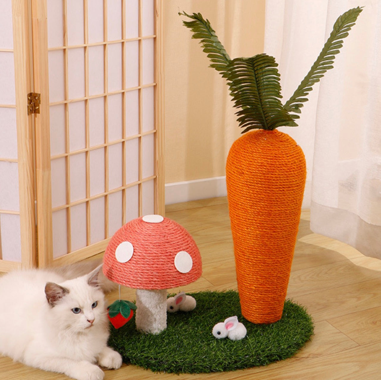 Chenpet Wholesale Carrot Design Cat Play Cat Trees