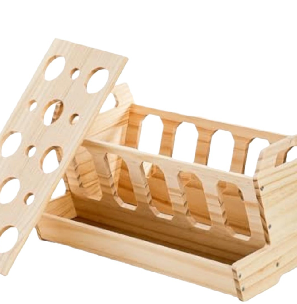 Chenpet Wholesale Pine Wood Rabbits Feeder