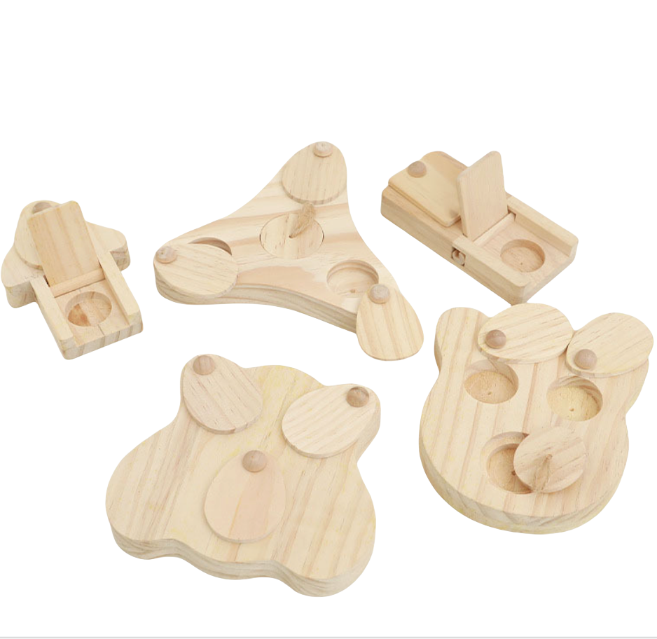 Chenpet Manufacturer Pine Wood Enrichment Small Pets Training Toys