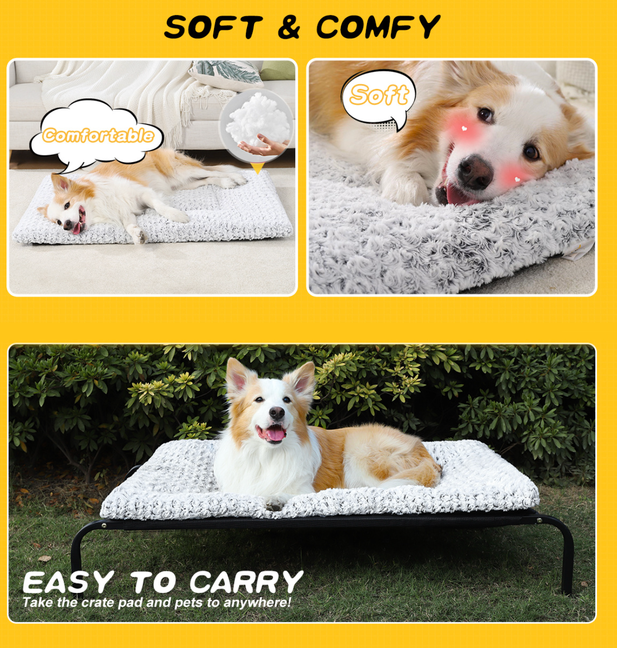 Chenpet Wholesale Cozy Pet Foam Beds
