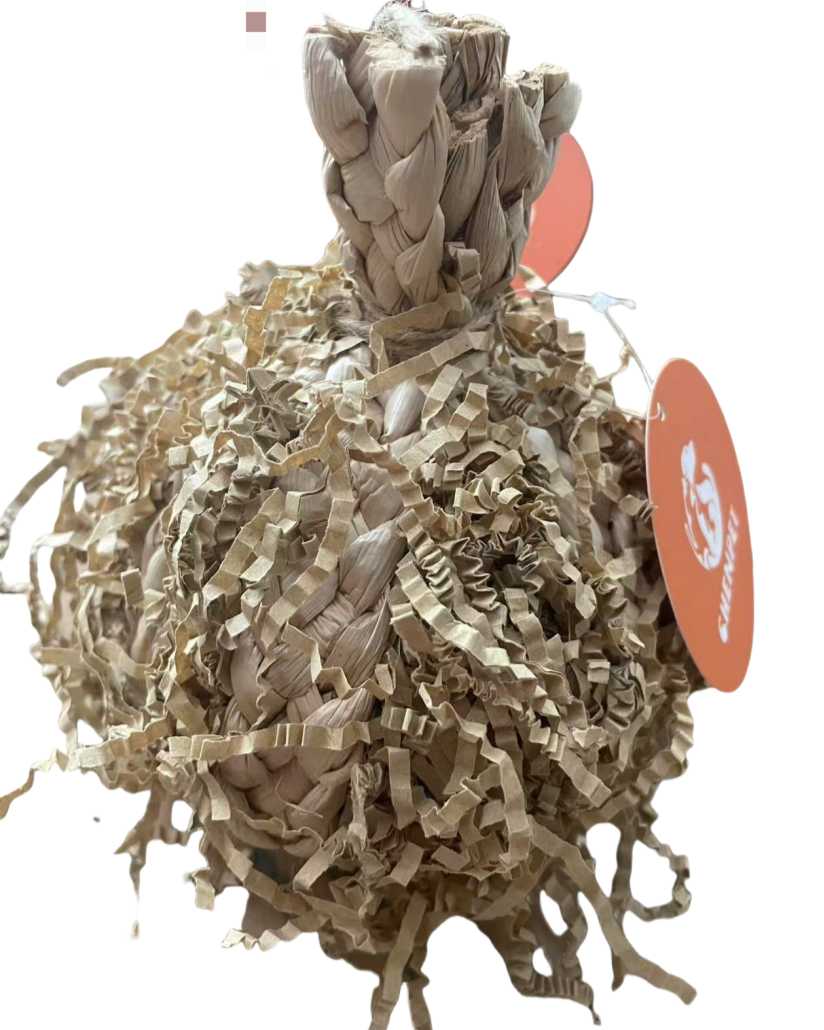 Chenpet Manufacturer Small Pets Natural Corn Husk  Enrichment Toys