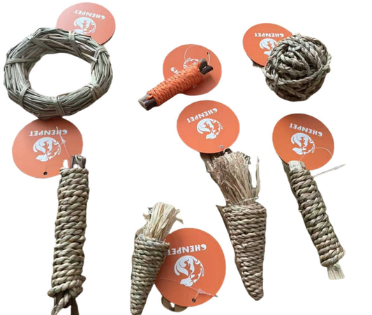 Chenpet Manufacturer Natural Small Pets Chewing Enrichment Toys