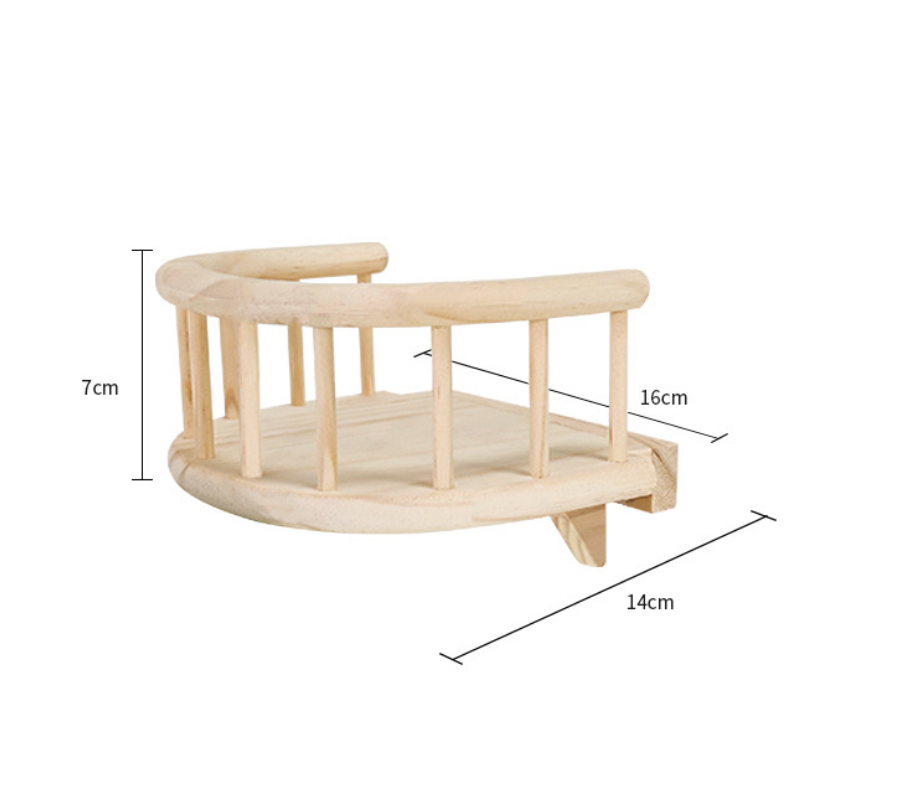 Chenpet Manufacturer Small Pets Pine Wood  Castles