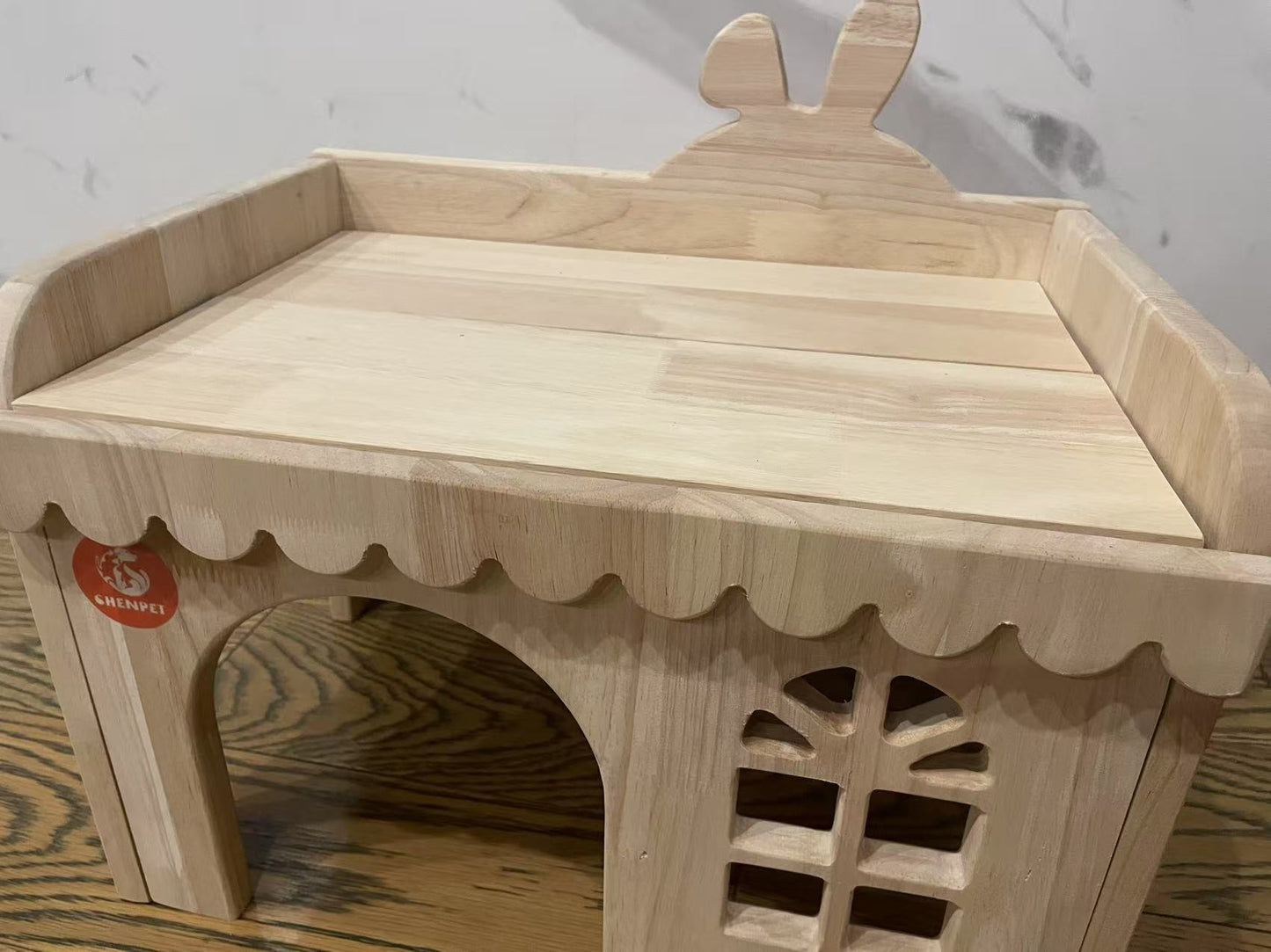 Chenpet Wholesale Durable Rabbit Small Pet Pine Wood House