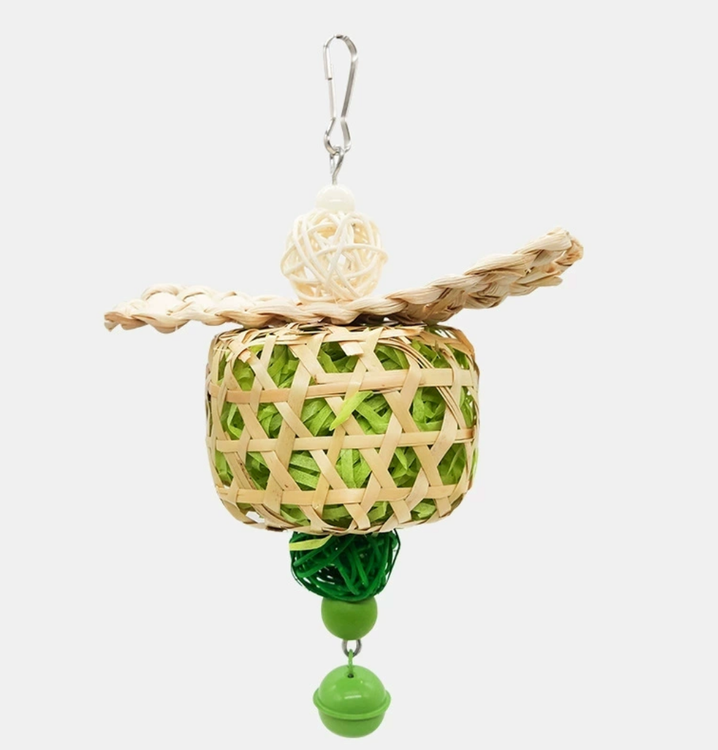 Chenpet Wholesale Small Pet Natural Birds Toys Rabbit Play Toys