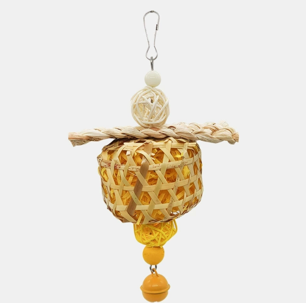 Chenpet Wholesale Small Pet Natural Birds Toys Rabbit Play Toys