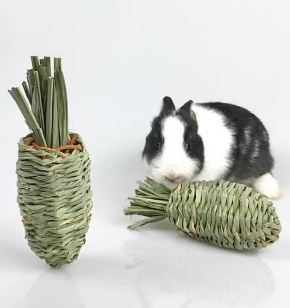 Chenpet Small Pets Natural Carrots Enrichment Toys