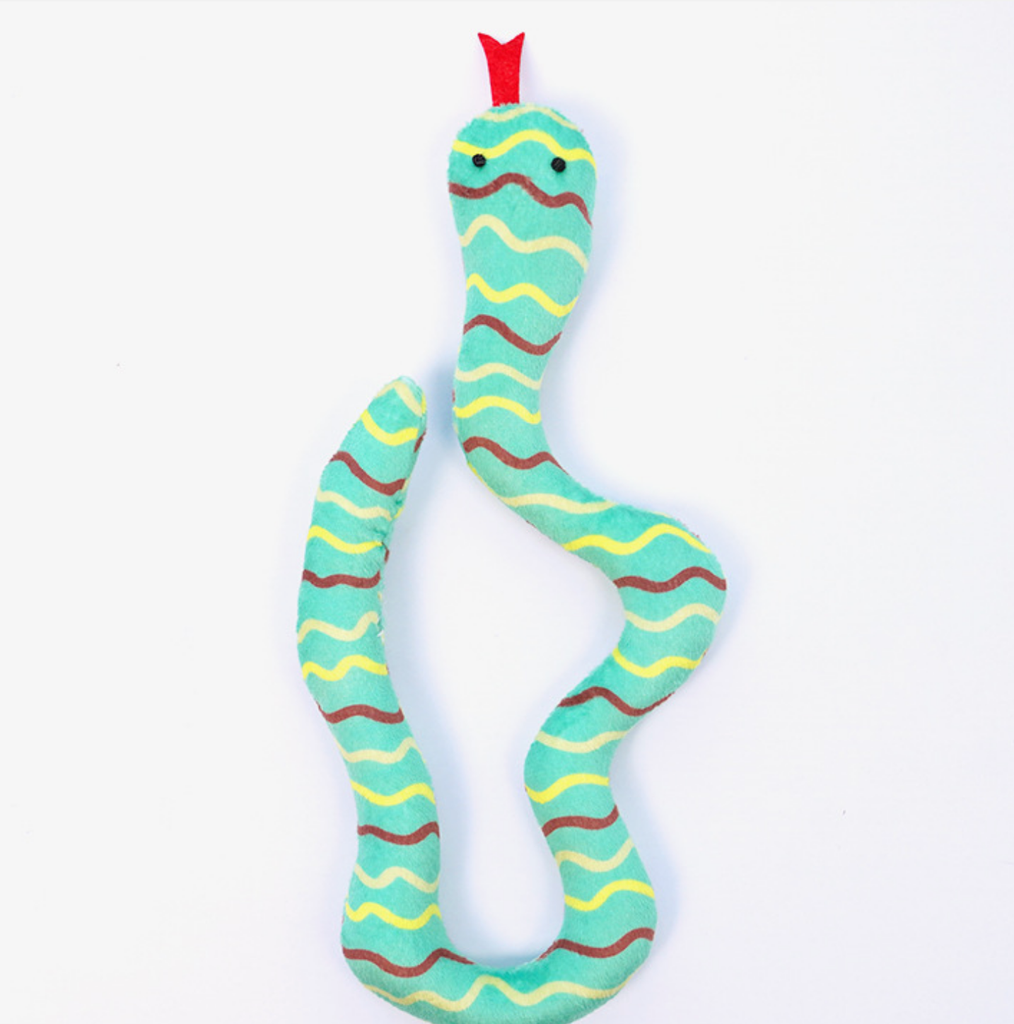 Chenpet Hot Selling Snake Designs Plush Cat Play Toys