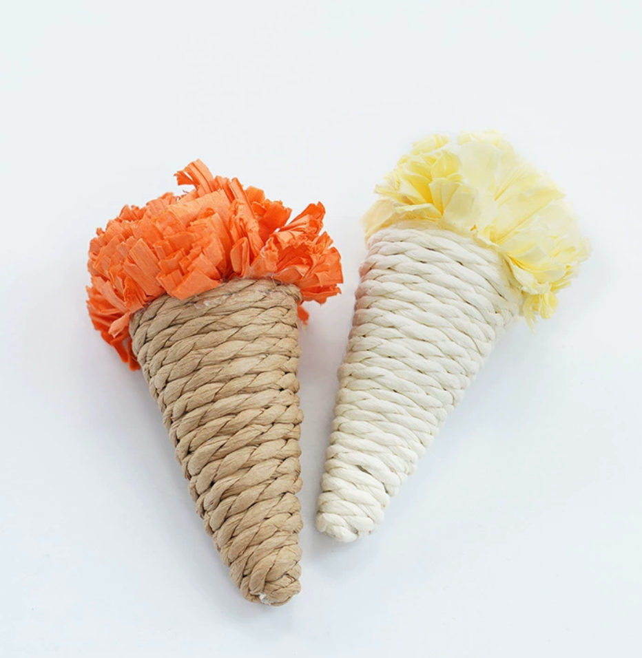 Chenpet Wholesale Cream Design Colorful Natural Pet Toys