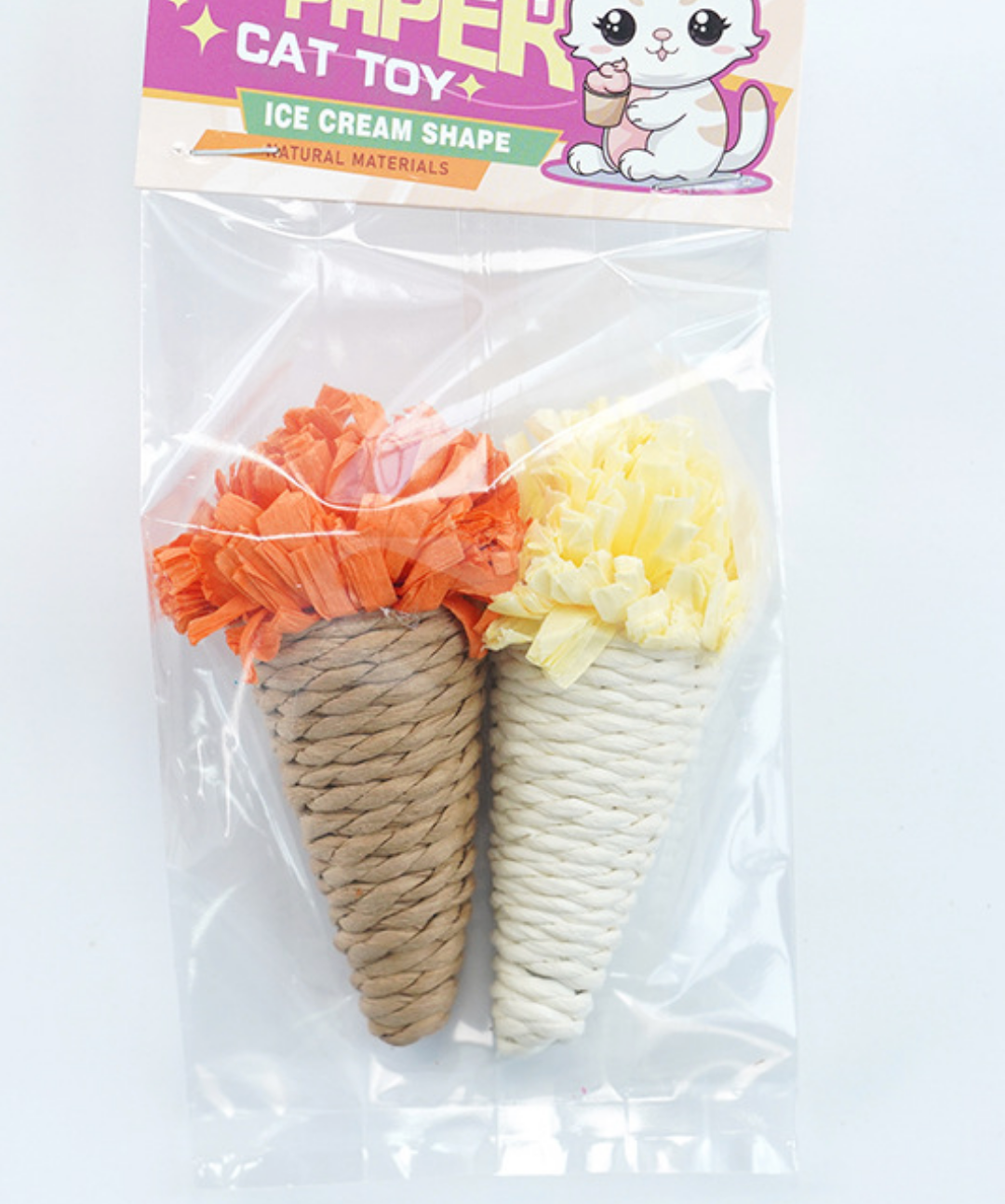 Chenpet Wholesale Cream Design Colorful Natural Pet Toys