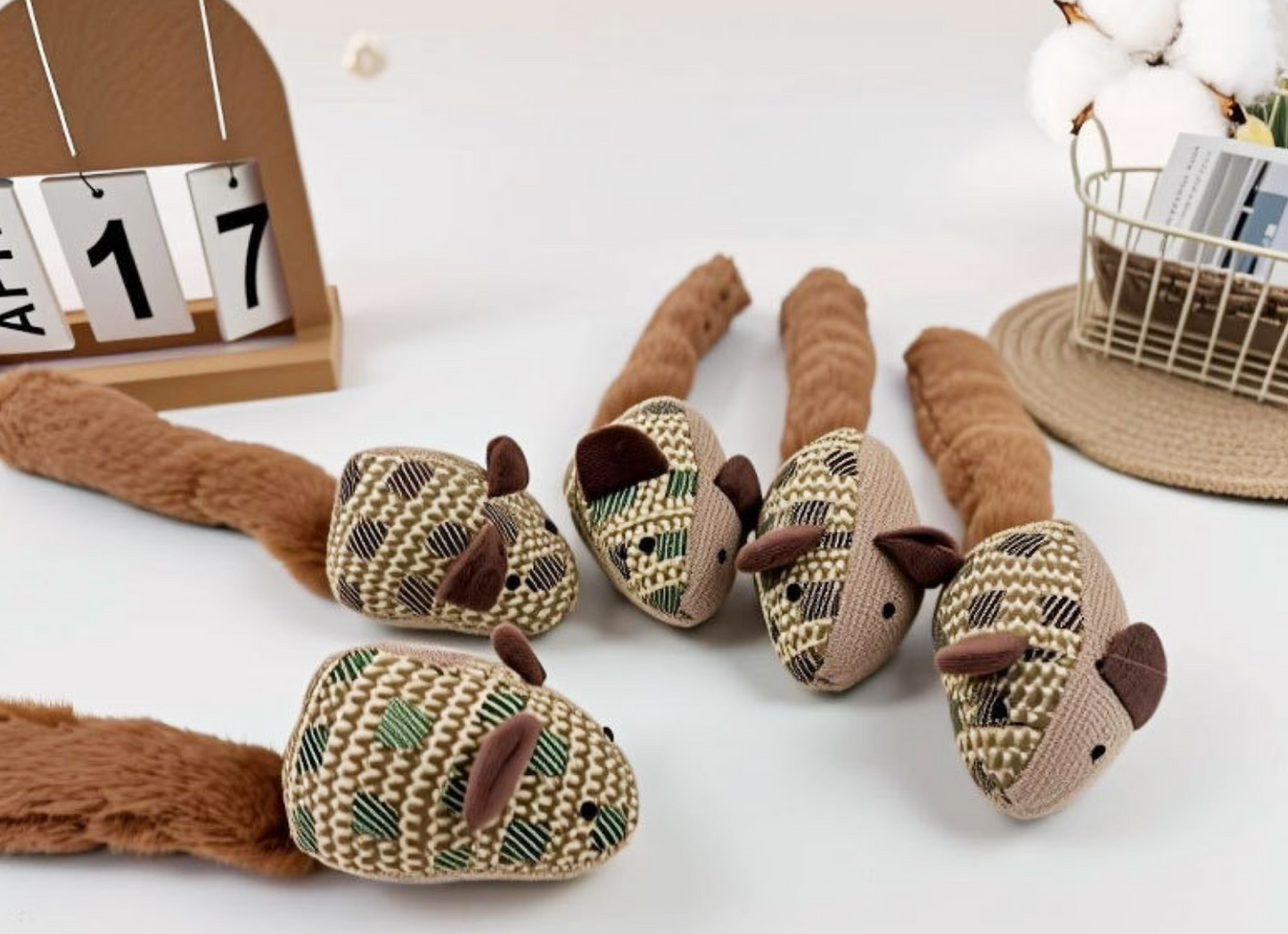 Chenpet Wholesale Mouse Design Cat Plush Toys