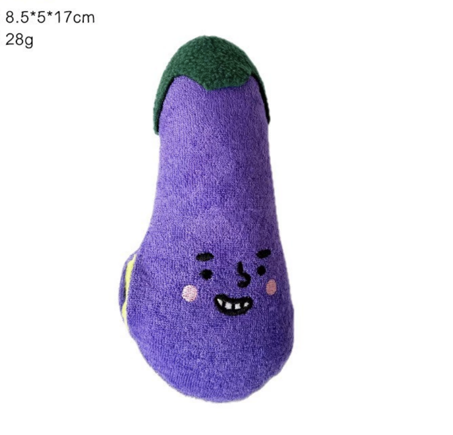Chenpet Wholesale Vegetable Style Plush Dog Interactive Plush Toys