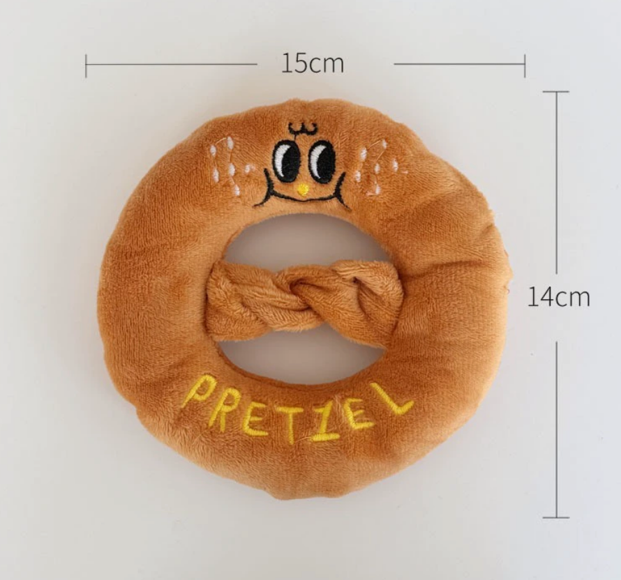 Chenpet Wholesale Cake Afternoon Tea Dog Plush Toys