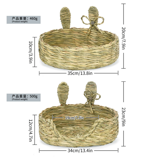 Chenpet Grass Natural Small Pets Eco-friendly Beds