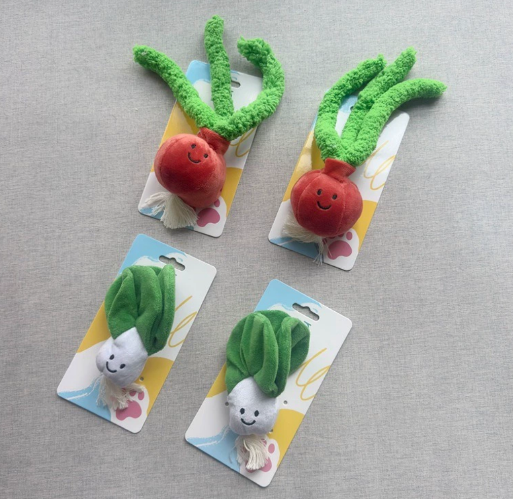 Chenpet Manufacturer Vegetable Series Pet Plush Dog Toys