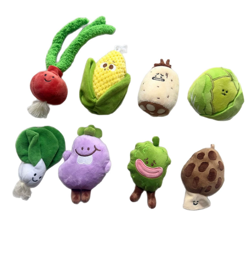 Chenpet Manufacturer Vegetable Series Pet Plush Dog Toys