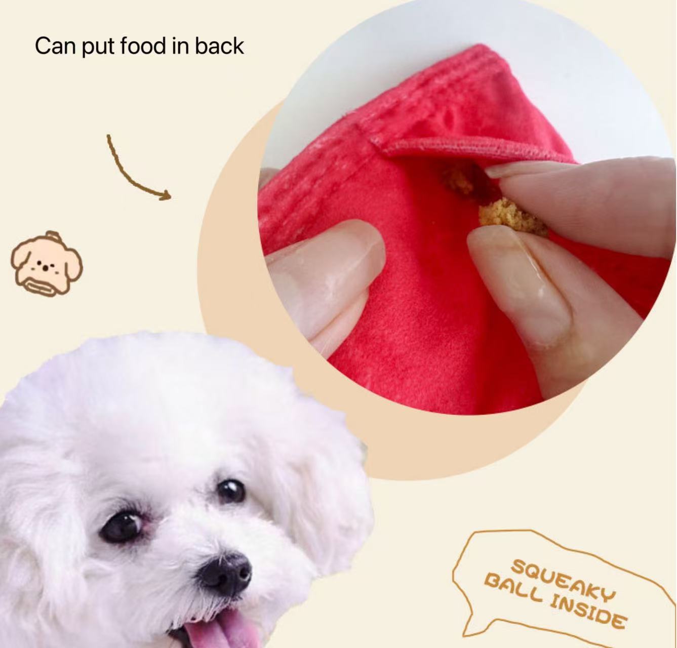 Chenpet Wholesale Ball Toys Candy Design Dog Chew Toys