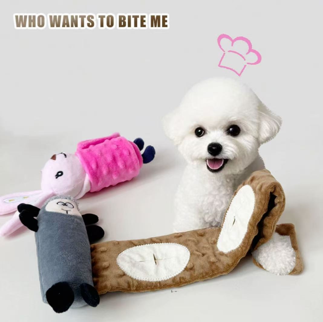 Chenpet Wholesale Animal Design Interactive Plush Pet Toys