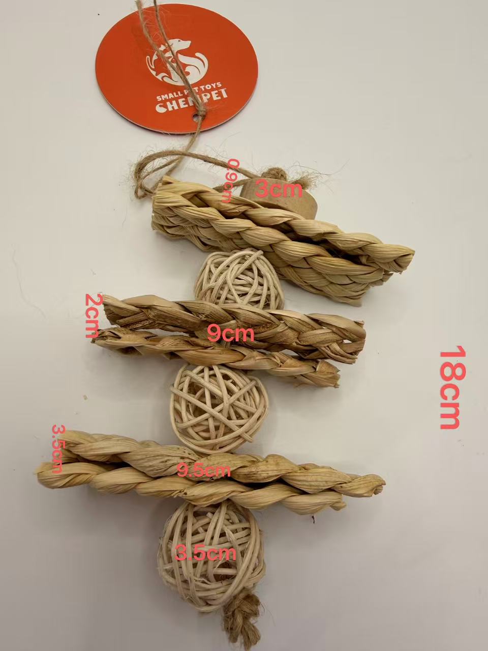 Chenpet New Exclusive Natural Small Pet Toys