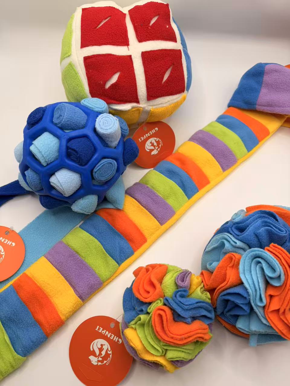 Chenpet Custom Pets Polar Fleece Snuffle Toys
