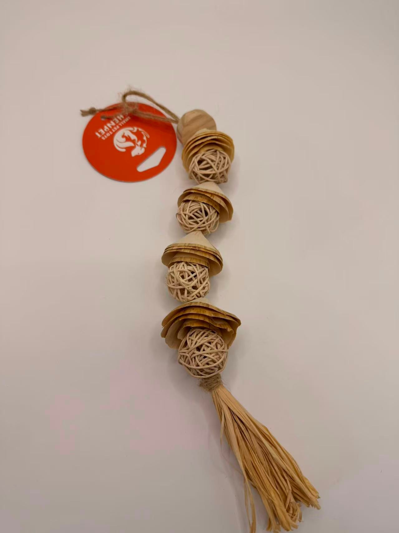 Chenpet Exclusive flower design natural hand made small pet toys