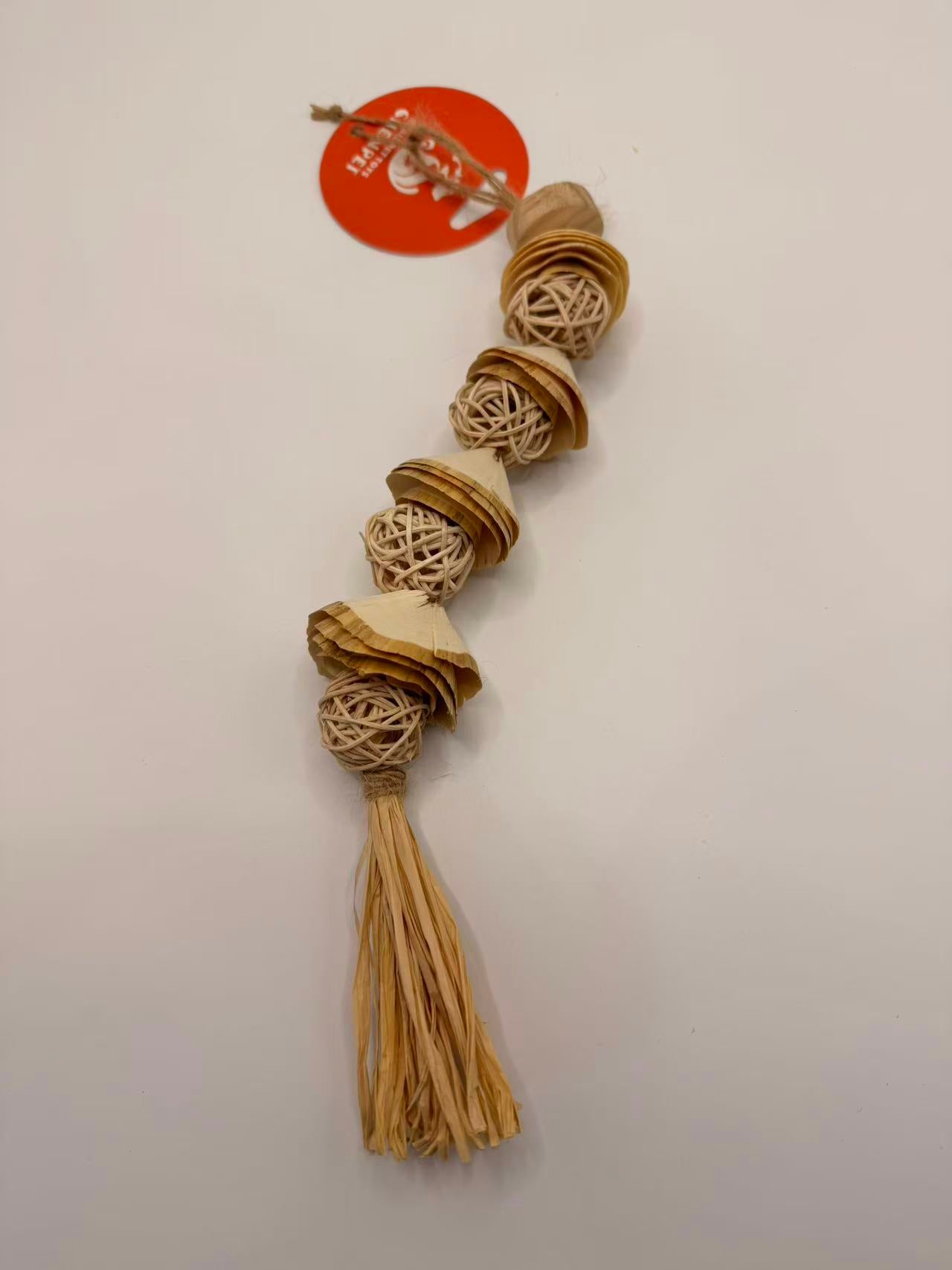 Chenpet Exclusive flower design natural hand made small pet toys