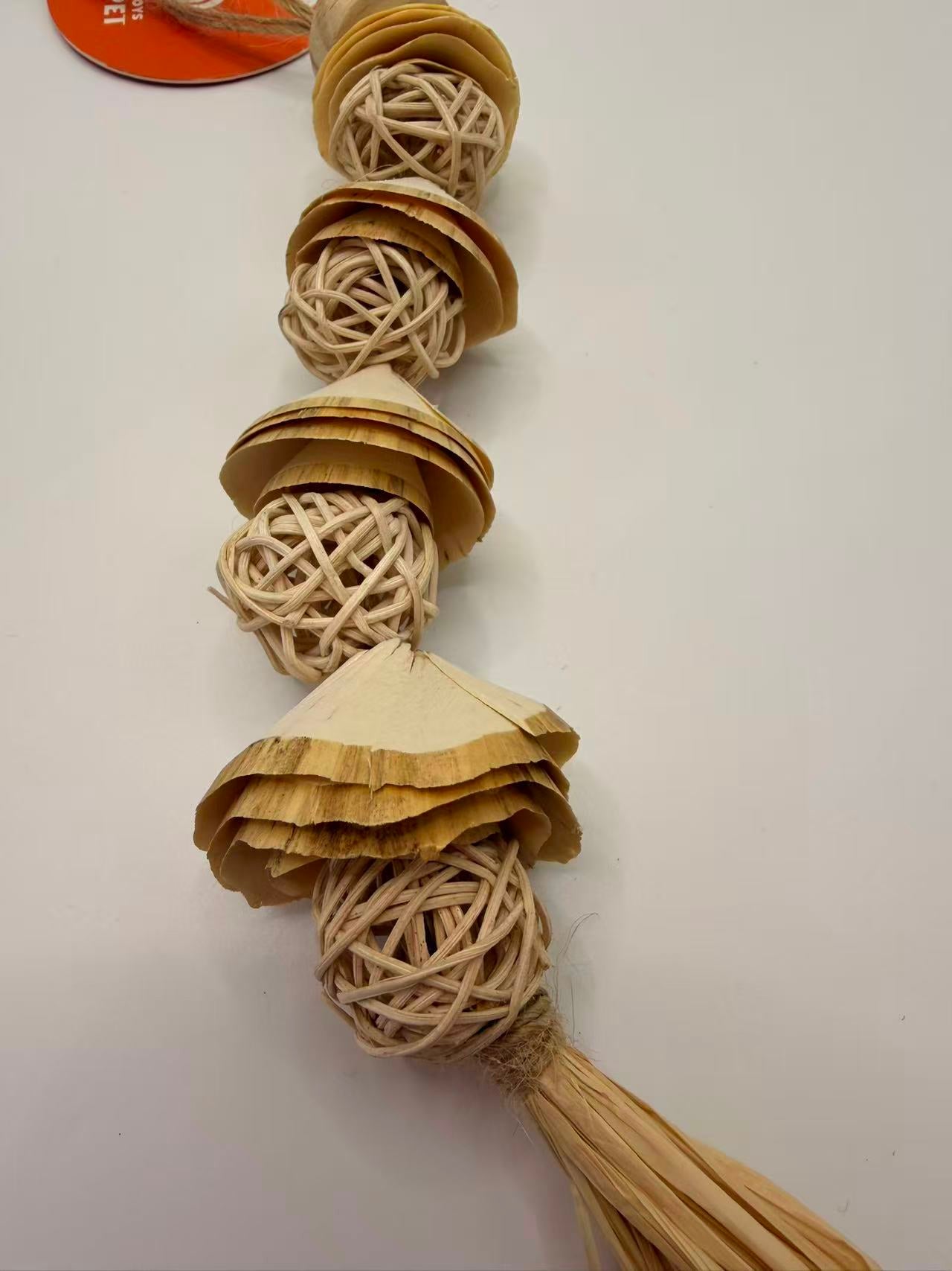 Chenpet Exclusive flower design natural hand made small pet toys