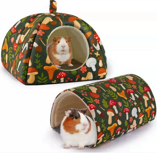 Chenpet Customized Small Pet Plush Tunnels Guinea Pig Beds