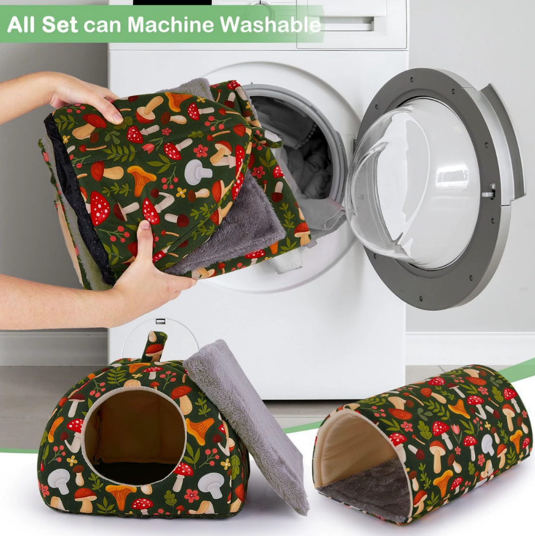 Chenpet Customized Small Pet Plush Tunnels Guinea Pig Beds
