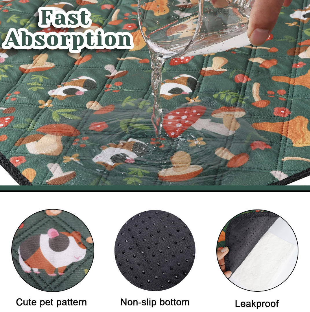 Chenpet Hot Selling Small Pets Guinea Pig Rabbits Easy Washable Mats