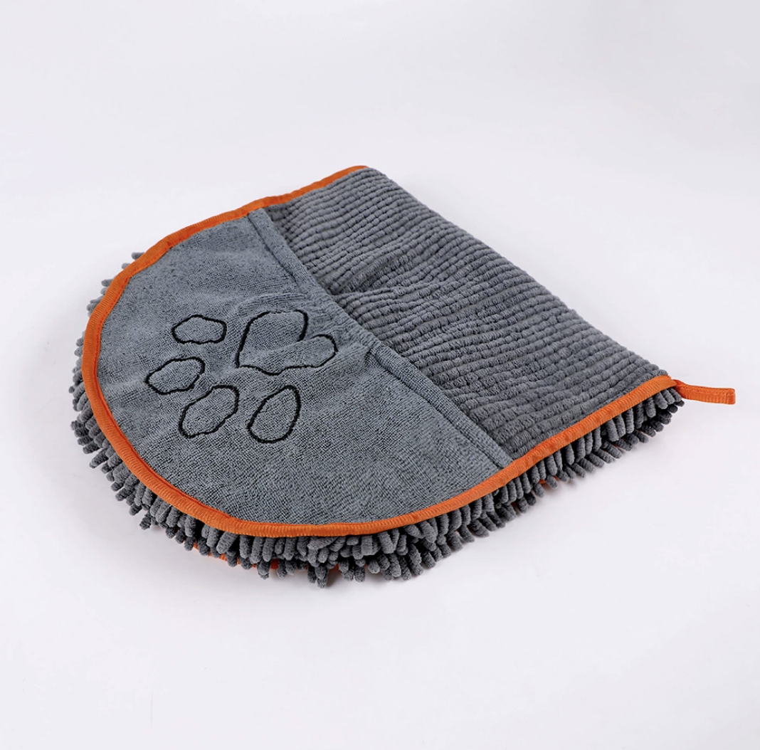 Chenpet Chenille Quick-Dry Pet Pocket Towel