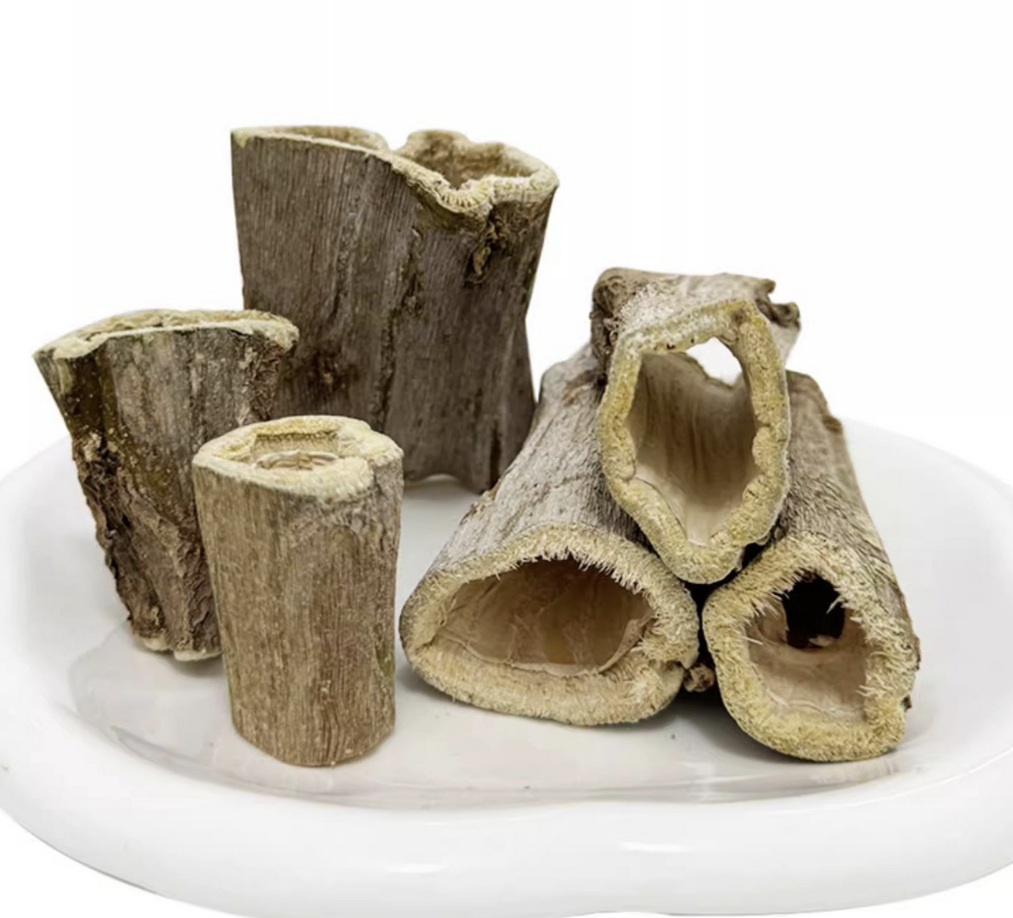 Chenpet Hot Selling Natural Small Pets Chewing Dried Papaya Logs