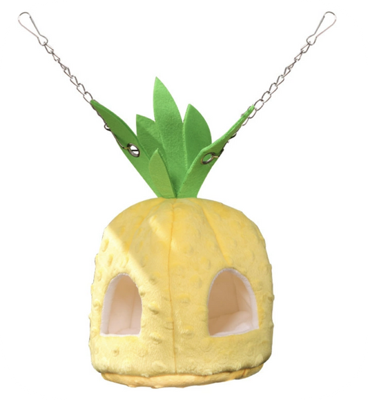 Chenpet Small Pet Fruit Design Hideout Flannel Pet Beds
