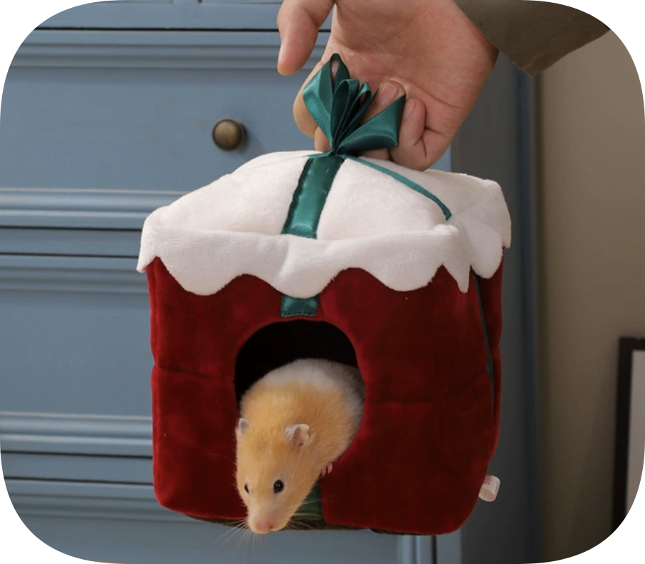 Chenpet Wholesale Christmas Small Pets Guineapig Rabbits Pet Beds