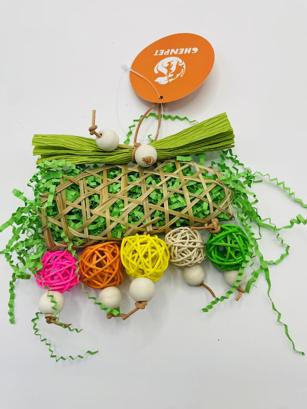 Chenpet Hot Selling Bamboo Paper Small Pet Toys