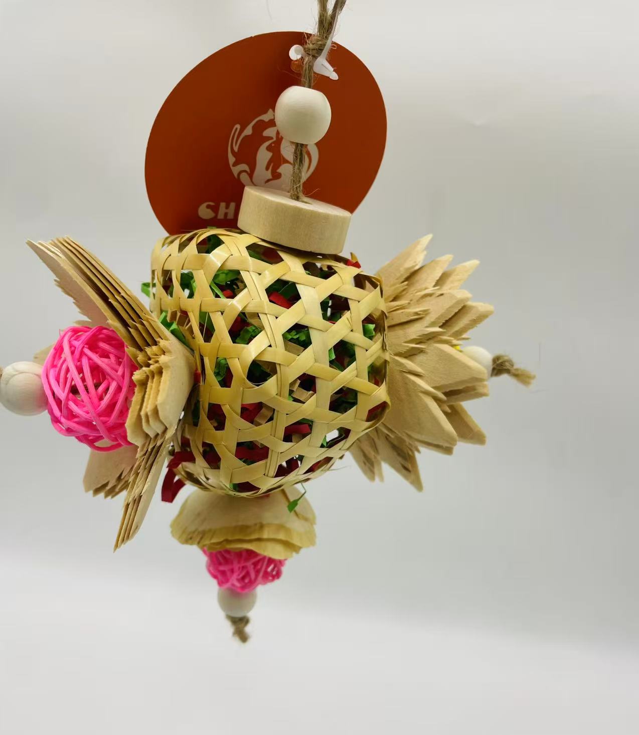 Chenpet Hot Selling Bamboo Paper Small Pet Toys