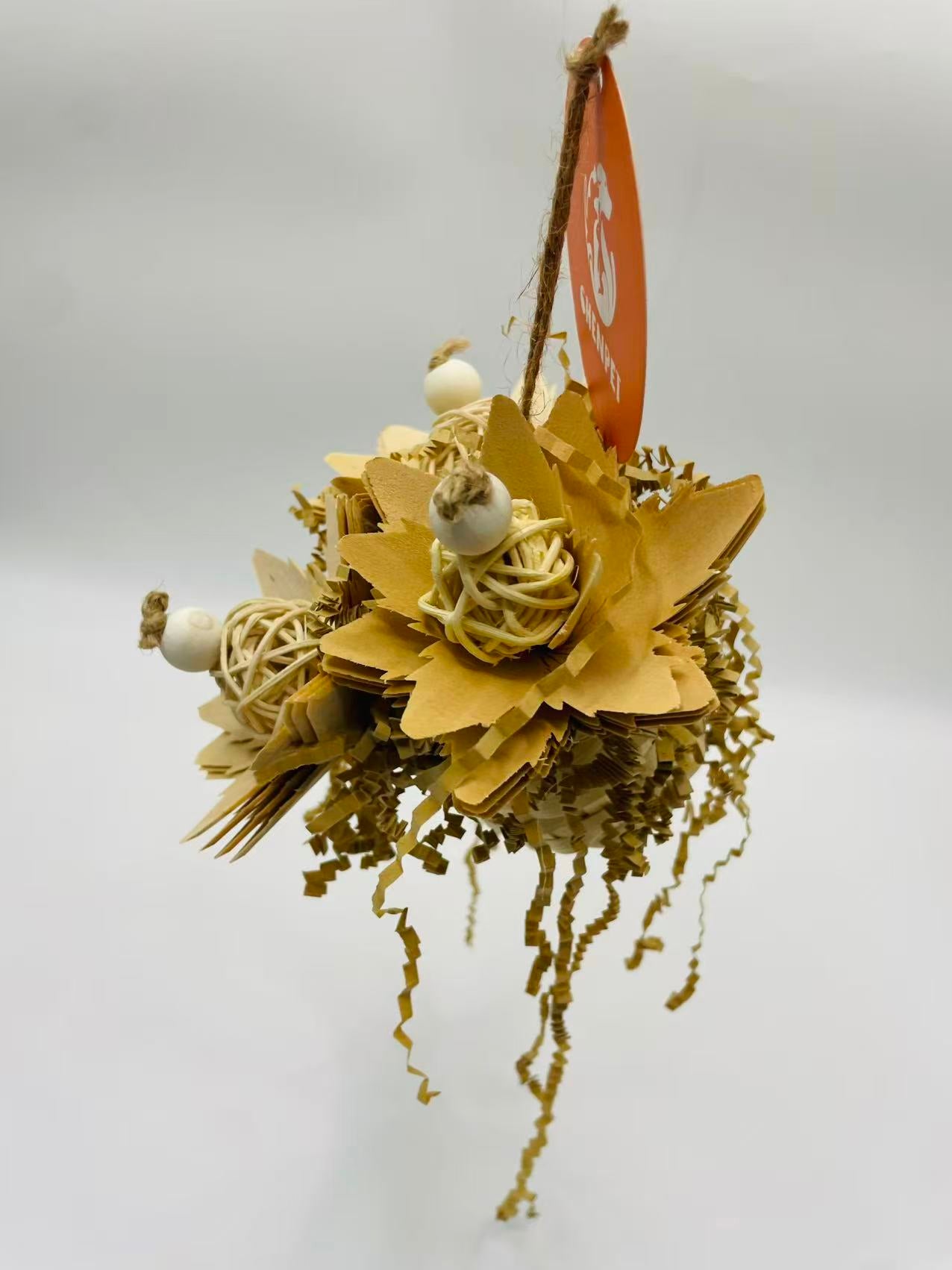 Chenpet Wood Paper Small Pets Chewing Play Toys