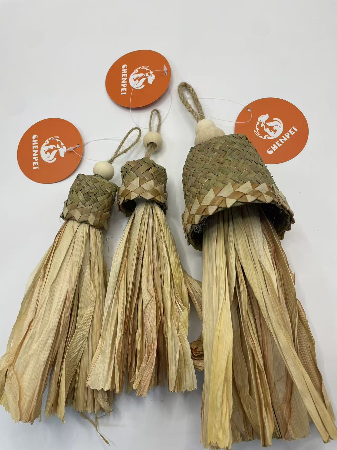 Chenpet Corn Husk Natural Small Pets Relaxing Chewing Toys