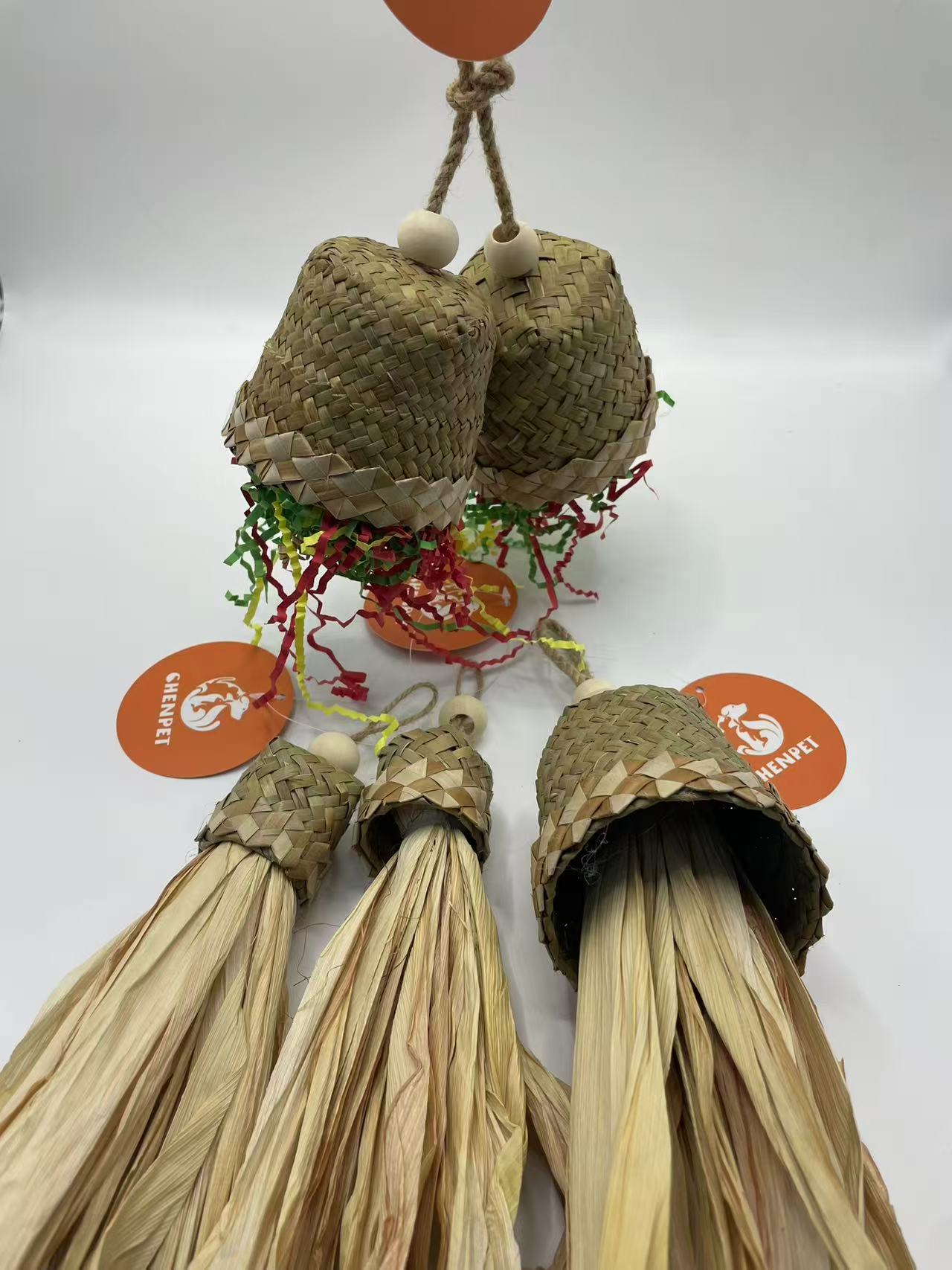 Chenpet Corn Husk Natural Small Pets Relaxing Chewing Toys